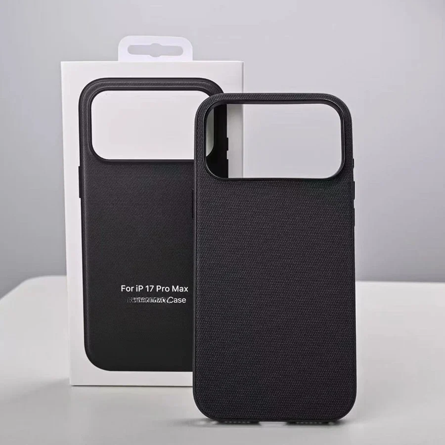 Premium Woven Magnetic Case with Wireless Charging and Anti-Drop Protection