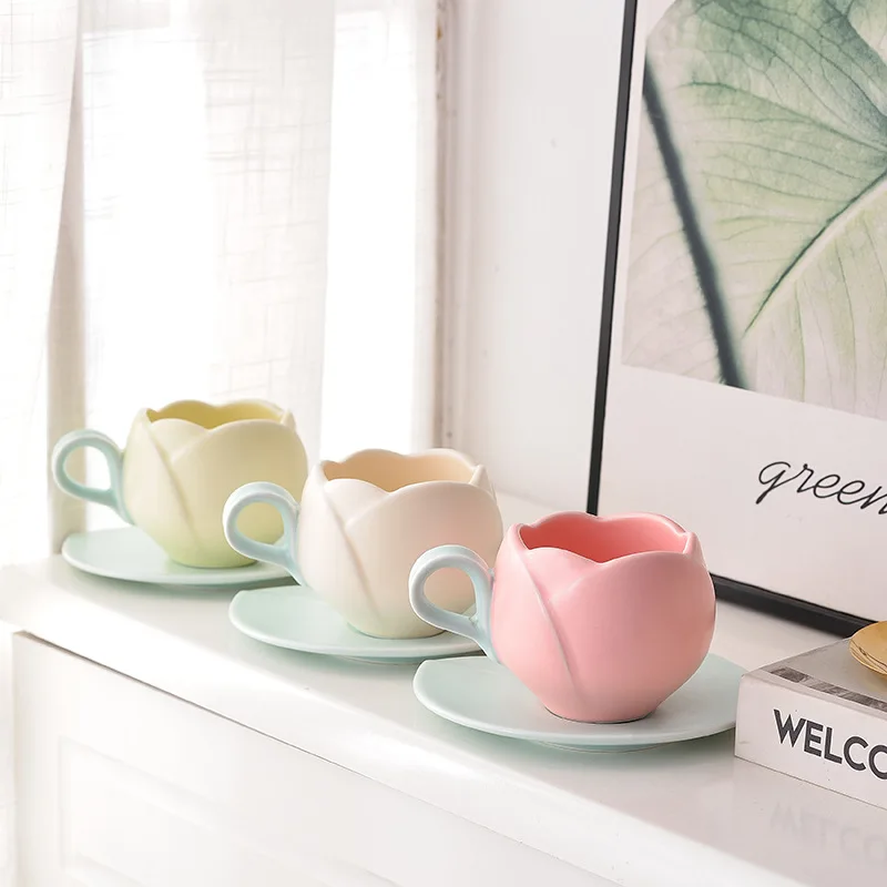 Ceramic Cup And Plate Set 280/300ml