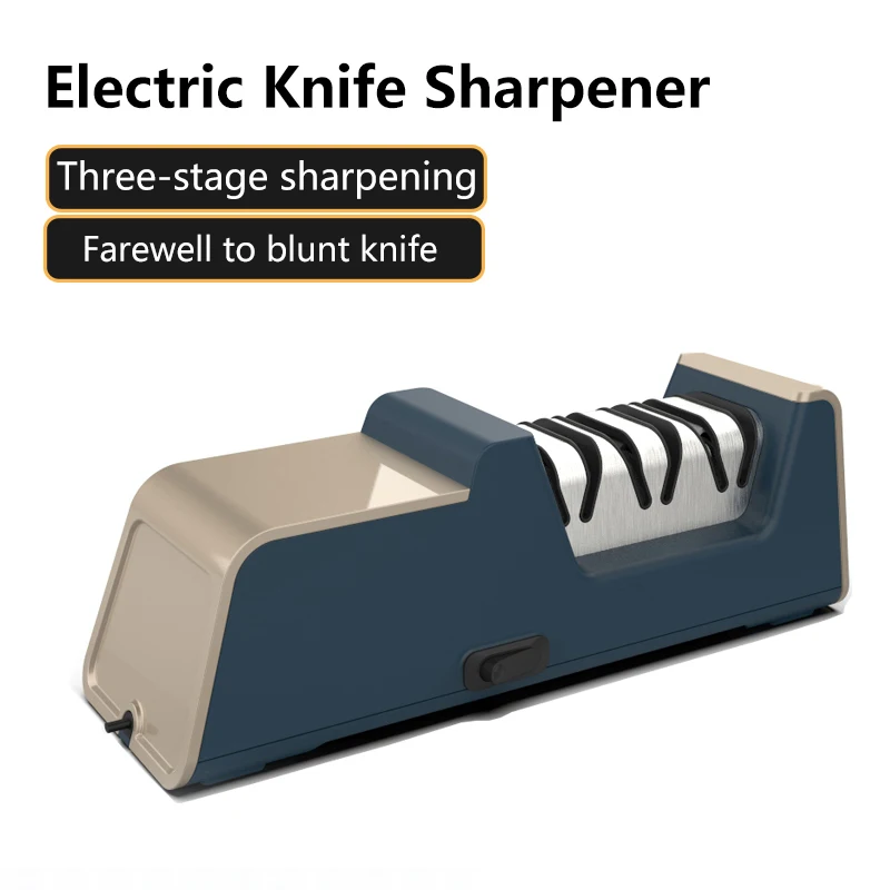 Electric Diamond Knife Sharpener Sharpening System Have Polishing Grit 360/600/1000
