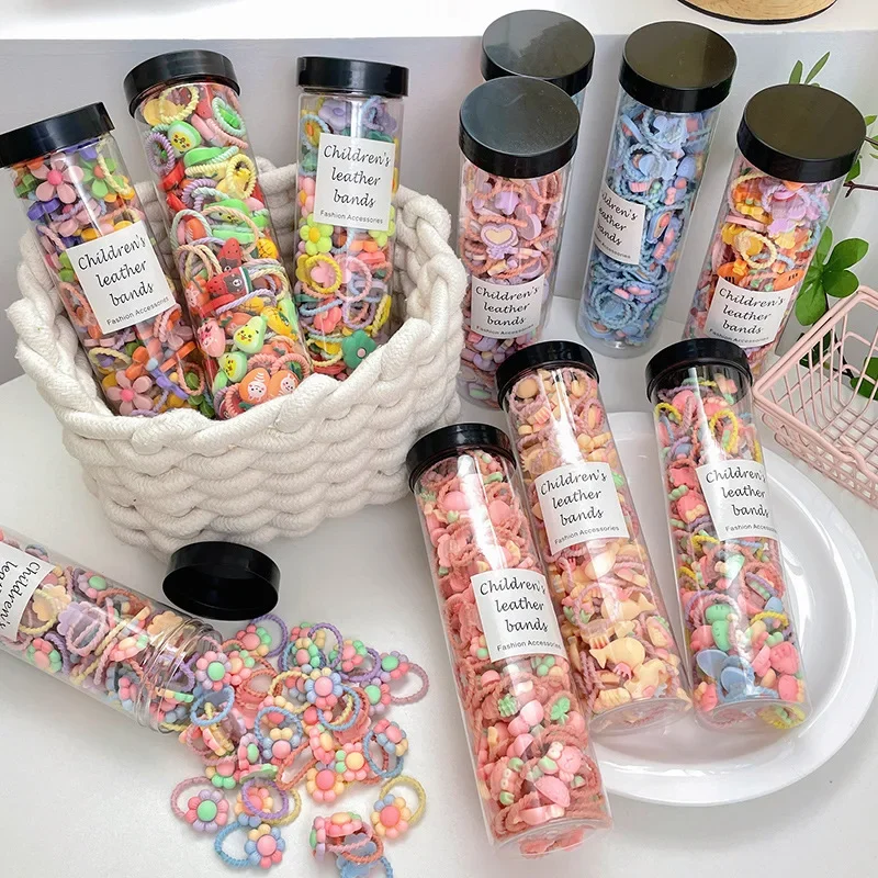 Accessori Per Capelli Fasce Per Capelli Per Ragazze Colets Para Cabello Elastique Cheveux Fille Lacos Cabelo Infantil Kids Bande Scrunchies