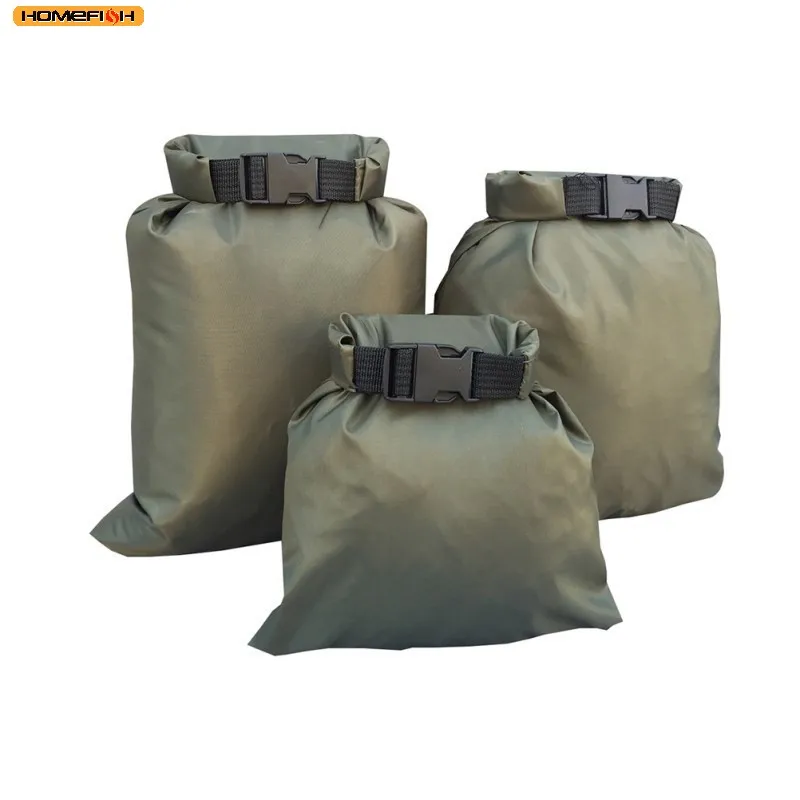 Set 3 dry bags flottants Homefish 1.5L 2.5L 3.5L multifonctionnels légers étanches pour activités nautiques