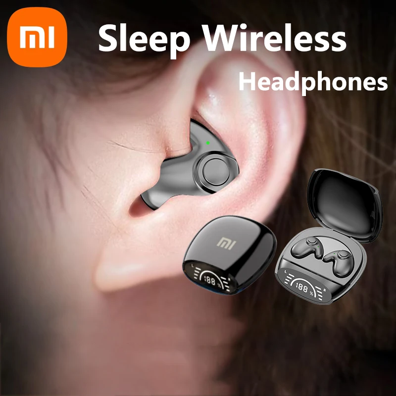 Xiaomi Sleep Invisible Earbuds Tiny Wireless Headphone Noise Cancelling Sports Stereo Bluetooth 5.3 Earohone wireless headphone