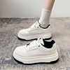 Women's Low Top Platform Skate Shoes Causal Dress Breathable Lightweight Non-Slip Sneakers Comfort Fit Walking Shoes for Lady 1