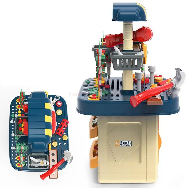 Simulation Repair Toolbox Kids Electric Drill Pretend Play Toys