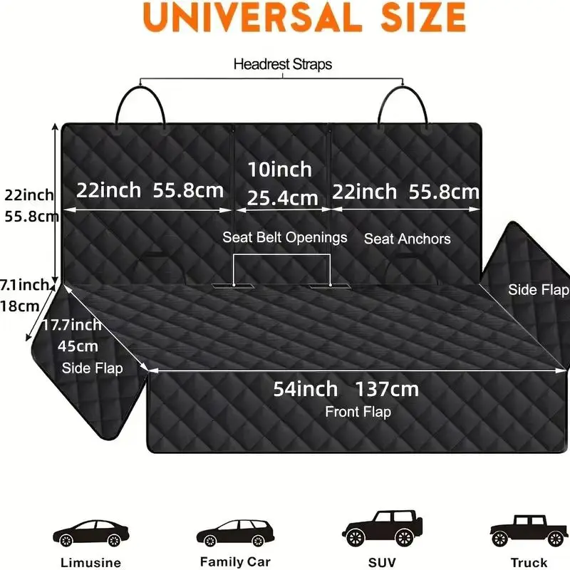 Waterproof Dog Seat Cover 5