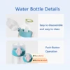 Air Flavored Water Bottle With 10 Flavor Pod Fashion Straw Tritan Plastic Flavouring Drinking Cup Suitable for Outdoor Sports 6