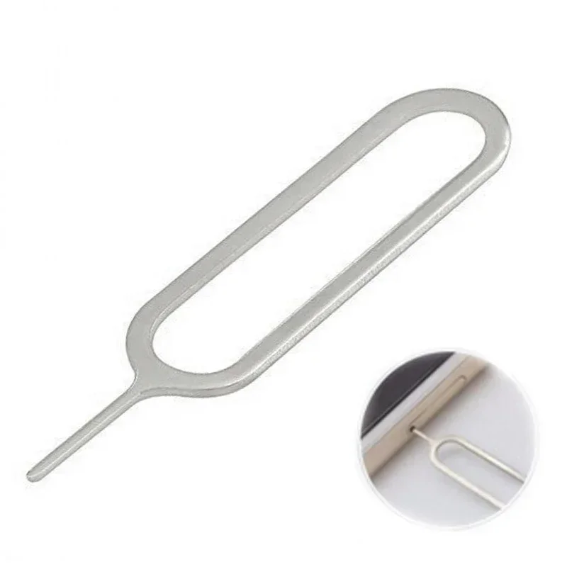 100/1Pcs Universal Mobile Phone SIM Ejector Tool Eject Sim Card Tray Open Pin Needle Key Tool for Huawei for Xaiomi for Apple images - 6