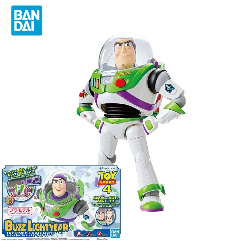 

Bandai Original TOY STORY 4 Anime Model Cinema-rise Standard BUZZ LIGHTYEAR Action Figure Toys Collectible Model Gifts For Kids