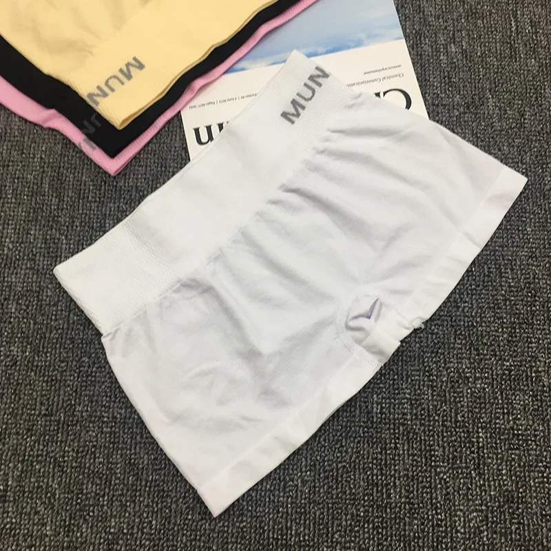 High Elastic Seamless Women Safety Short Pants Thin Tights for Women Safety Pants Under Shorts Legging Shorts Style Boxer