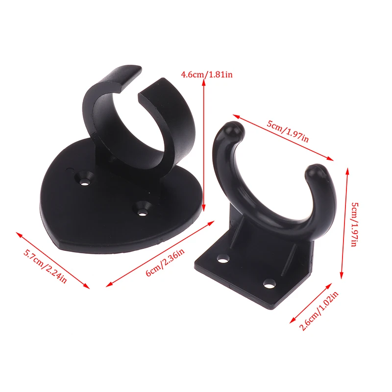 1Pc Microphone Hook Holder Microphone Hanger Wall Mount Holder Universal Clip Stand Fixed