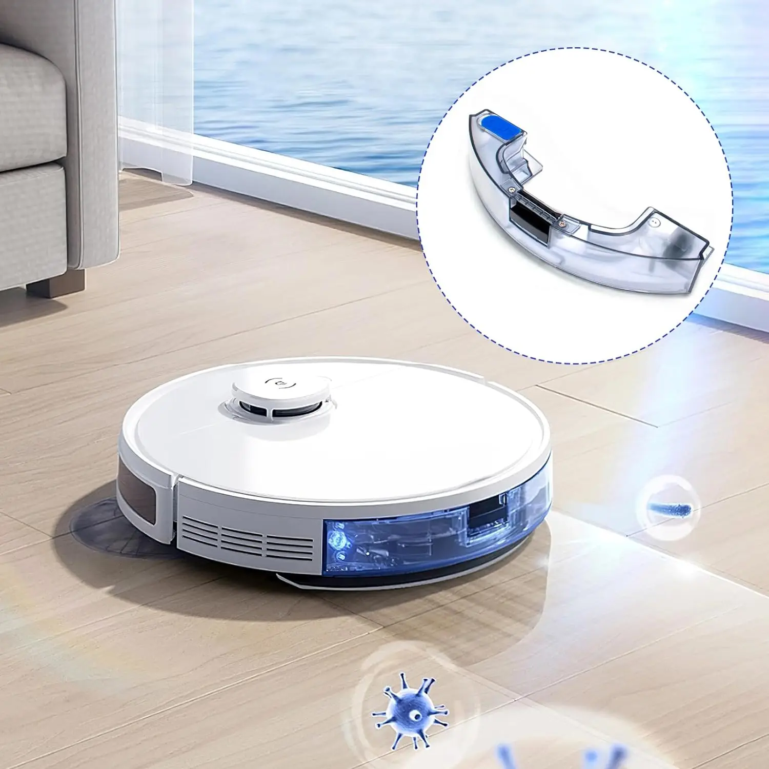 ECOVACS DEEBOT OZMO T8 AIVI 自動ゴミ収集スタンド付 Ecovacs ECOVACS DEEBOT OZMO T8 AIVI 自動ゴミ収集スタンド付 Ecovacs