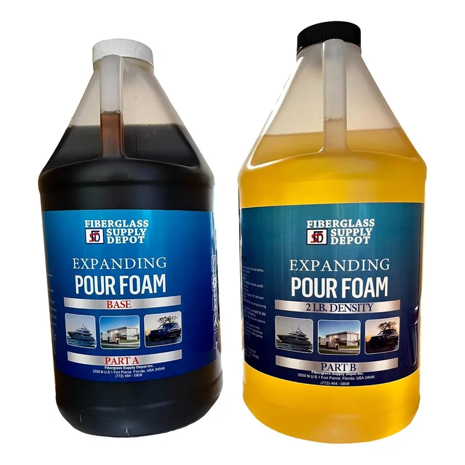 Expanding Pour Foam for Flotation and Soundproofing