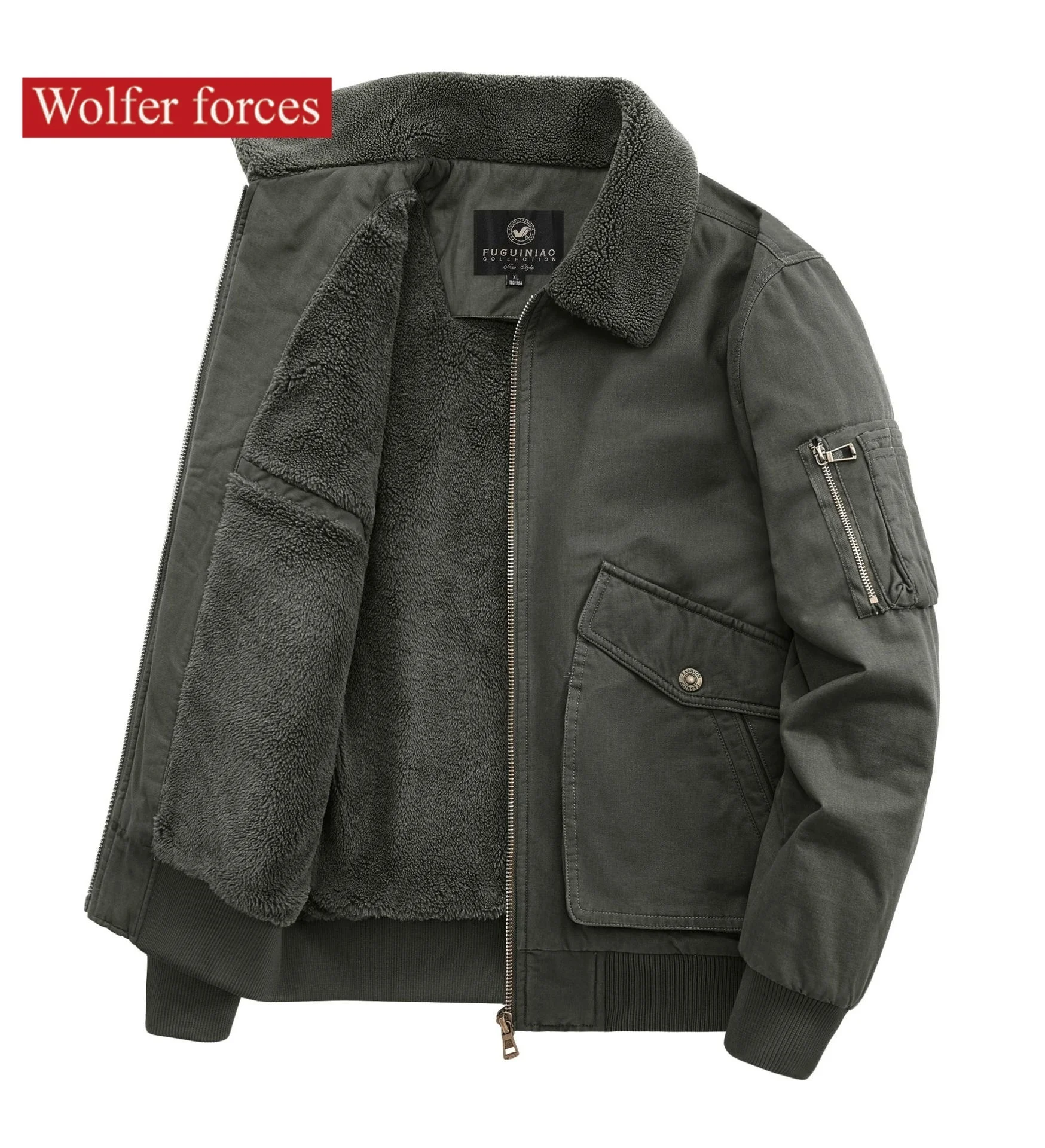 

Winter Coat Man Casual Jacket Design Military Jacket for Men Windshield Windbreak Sportsfor Camping Motorcycle Retro