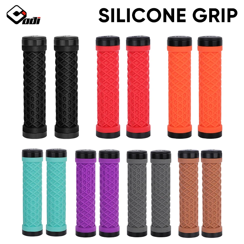 ODIGripSiliconeBicycleGripsLockonMTBBikeHandlebarCuffHandle