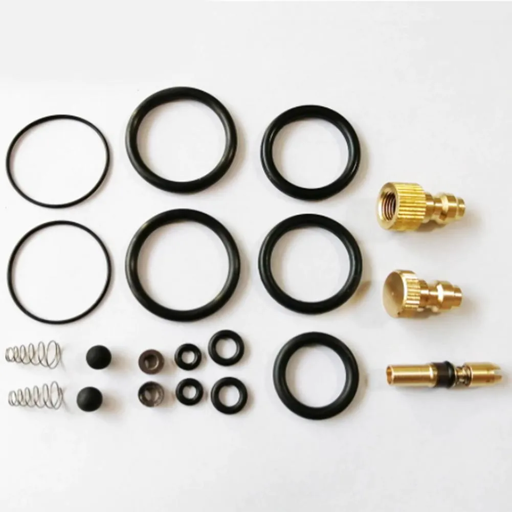 20 PCS/Set Sealing O-rings High Pressure PCP Pump Air Pump Spare Kit Inflator Repair Set Kit NBR Copper 30mpa Pneumatic Parts