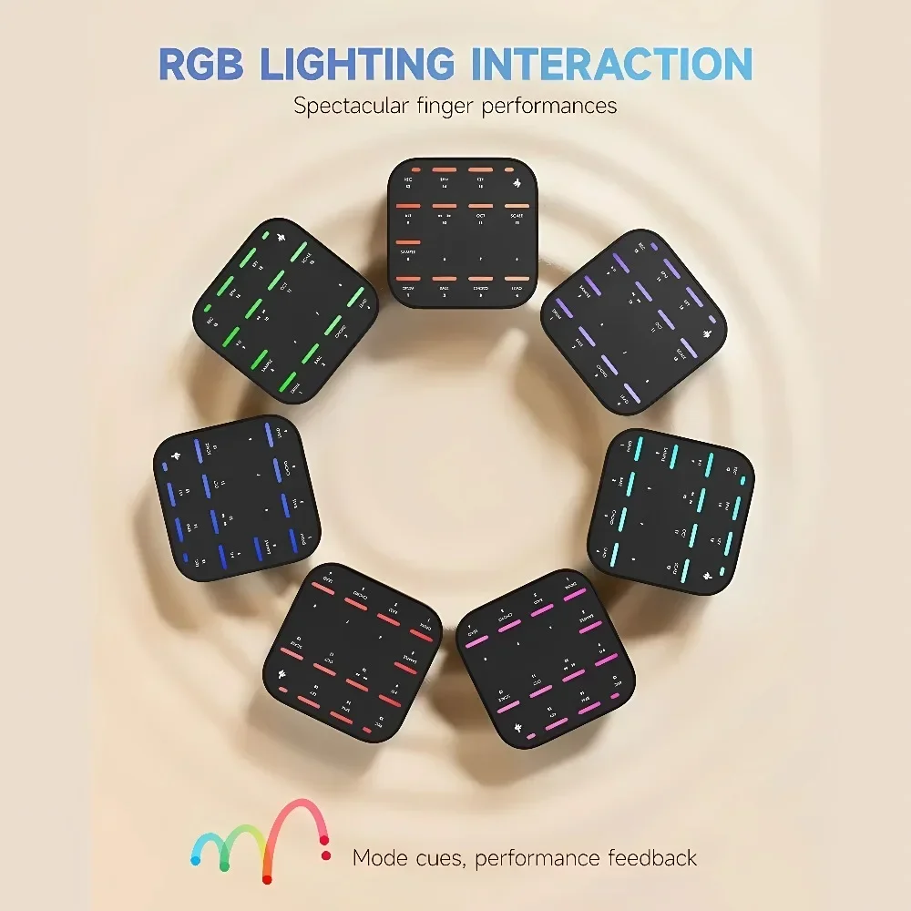 Portable drum pad Virtual drum kit Electric drum trigger sponge Donner MEDO Bluetooth MIDI Controller Portable Electronic Instrument Chord Sample Lead Bass Drum