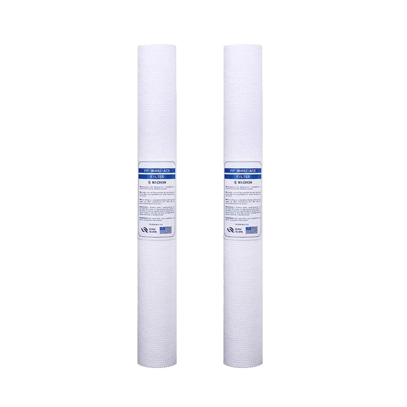 Polegadas Peças Filtros de Sedimentos pp Filtro de Algodão Purificador de Água Filtro para Sistema de Osmose Reversa Micron 2.5 x 20 Cartucho 20