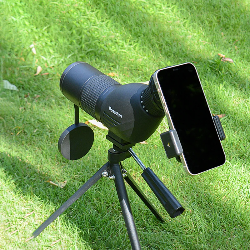 12-36X50 Spotting Scope HD Zoom Monocular Powerful Telescope Bak4 Prism Waterproof Anti-Fog for Outdoor Camping Bird Watching