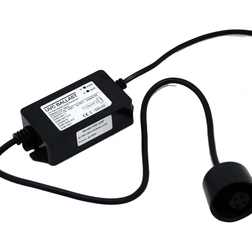 UV Ballast Coronwater 40W to 55W For 12 GPM Ultraviolet Sterilize With Indicator Light And Audible Alarm