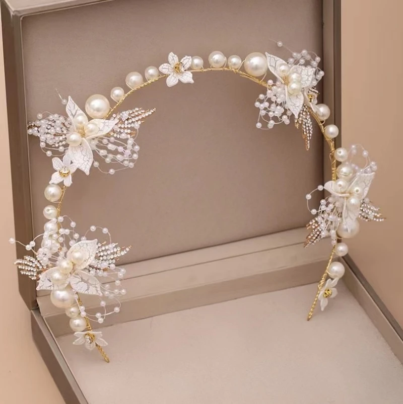 Children's hair accessories Princess rhinestone accessories flower children's hair band Korean girls' birthday party show lovely