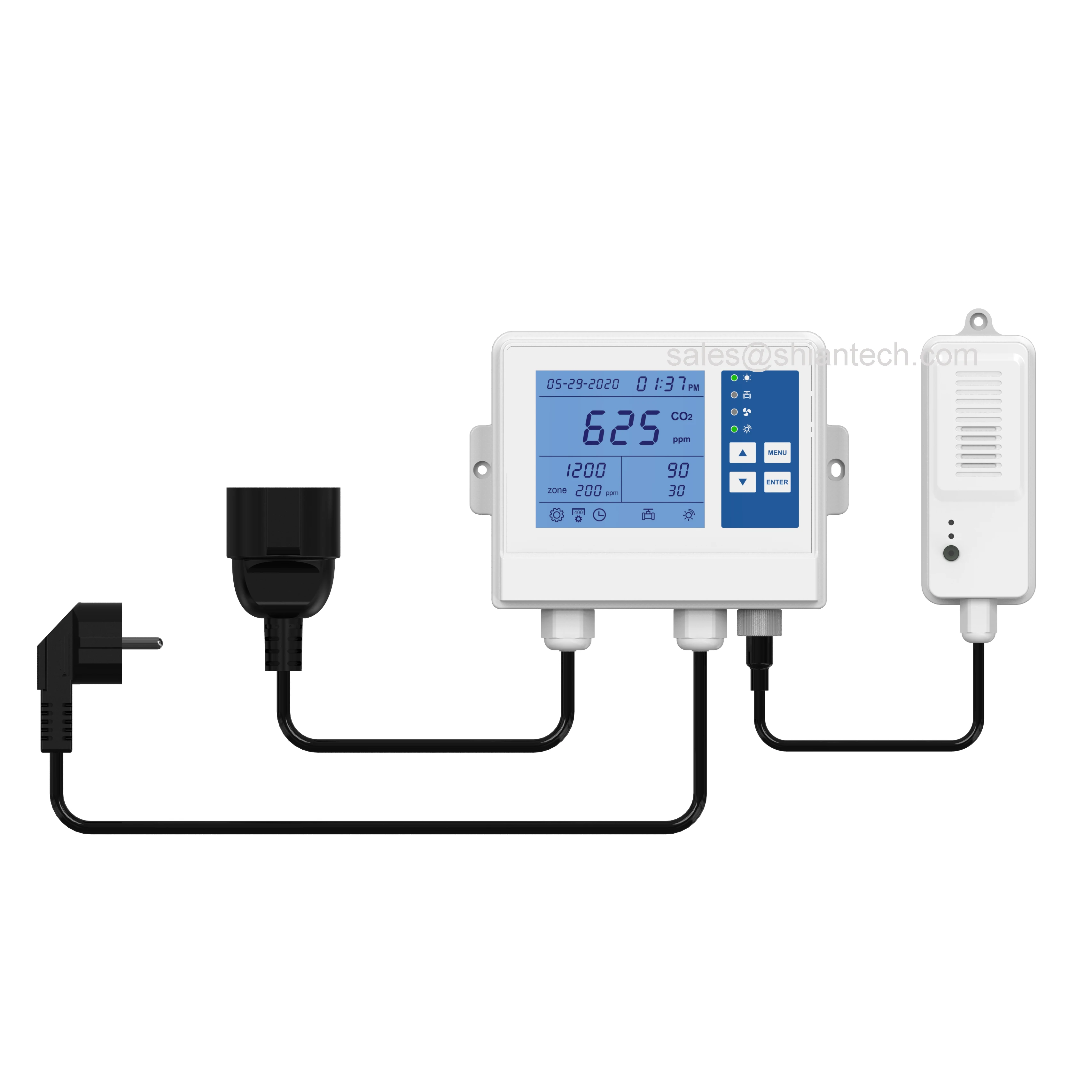 

Контроль co2 для вентиляции в комнату для выращивания грибов, автоматический выхлопной регулятор co2