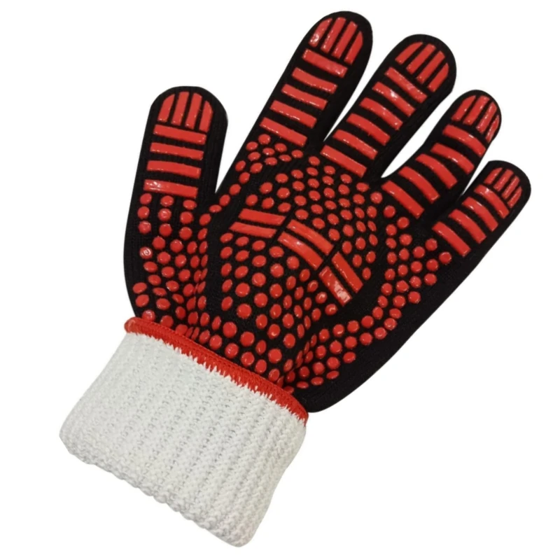 Ultra Heat-Resistant No-Slip BBQ and Oven Gloves