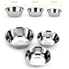 Large Capacity Dog Bowl Stainless Steel Pet Feeding Bowl Cat and Dog Food Drinking Bowl Metal Feeder Bowl Durable and Cheap