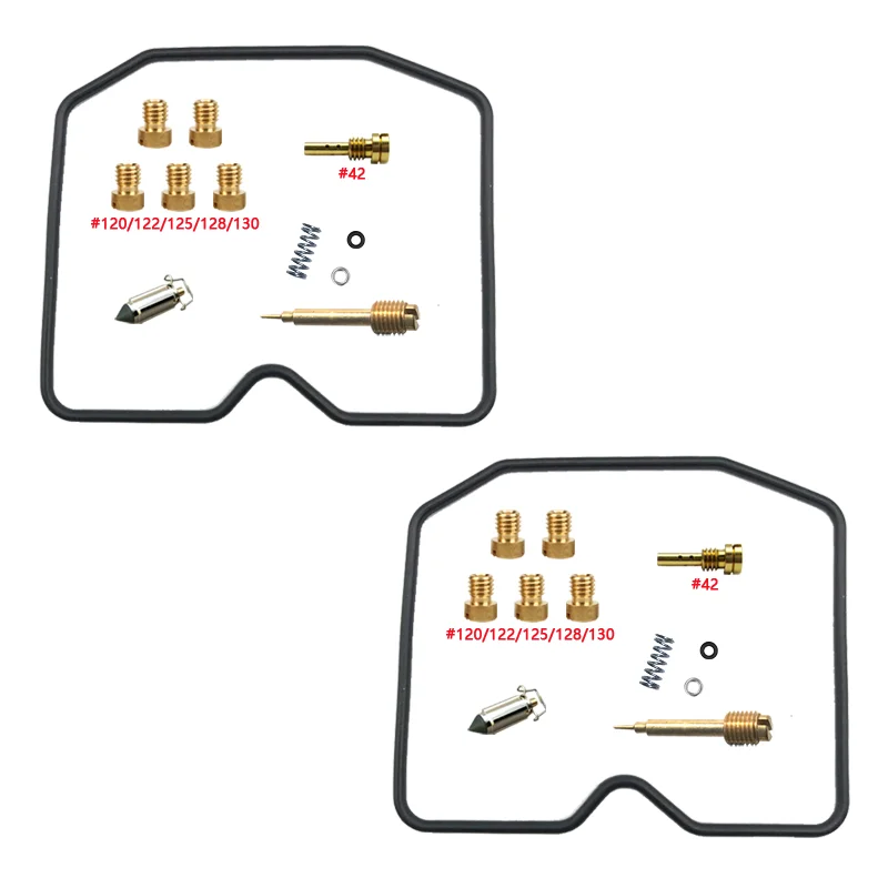 

Kawasaki LTD450 EN450 Motorcycle Carburetor Repair Kit 1985-1990