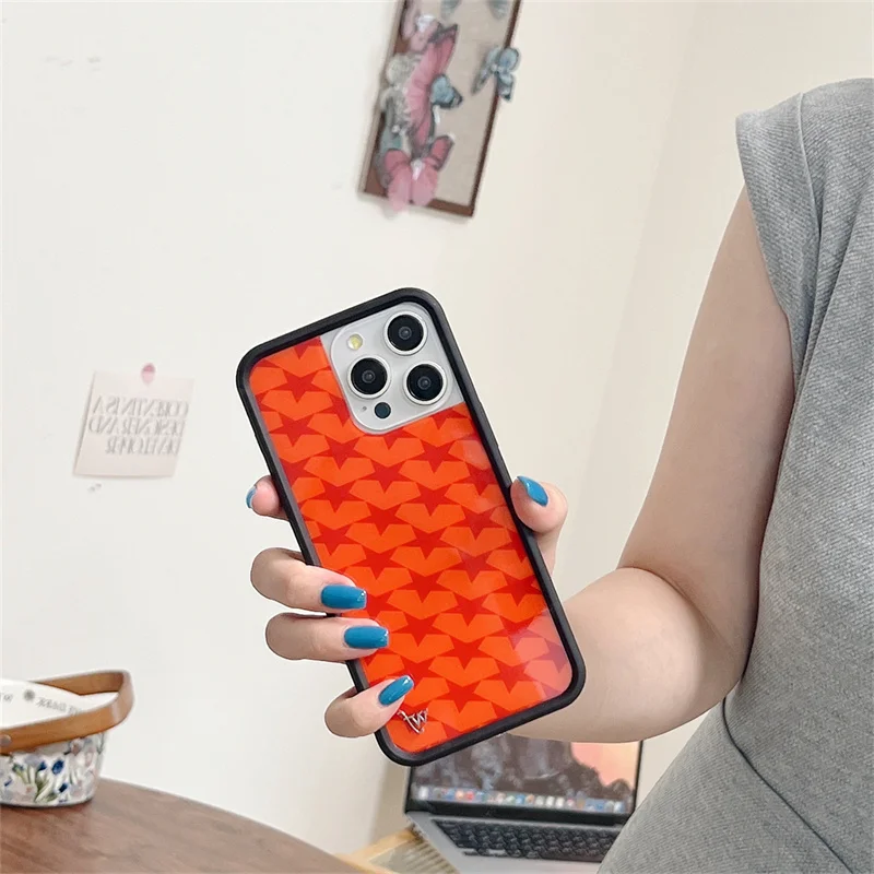 Wildflower Star Meteor 3D Metal Cartoon Phone Case