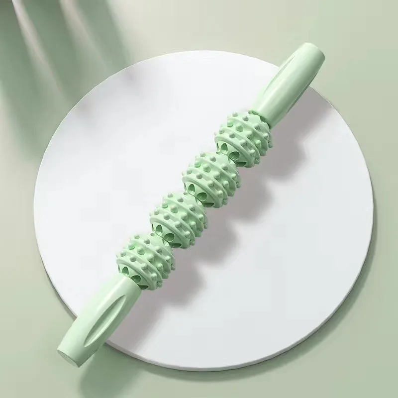 Massagerolle für Nacken, Oberschenkel, Wade und Beine, persönliche Muskel-Handgerät mit tiefem Gewebe, Triggerpunkt-Schaum, myofacial Tools Pro Recovery – Detail 15