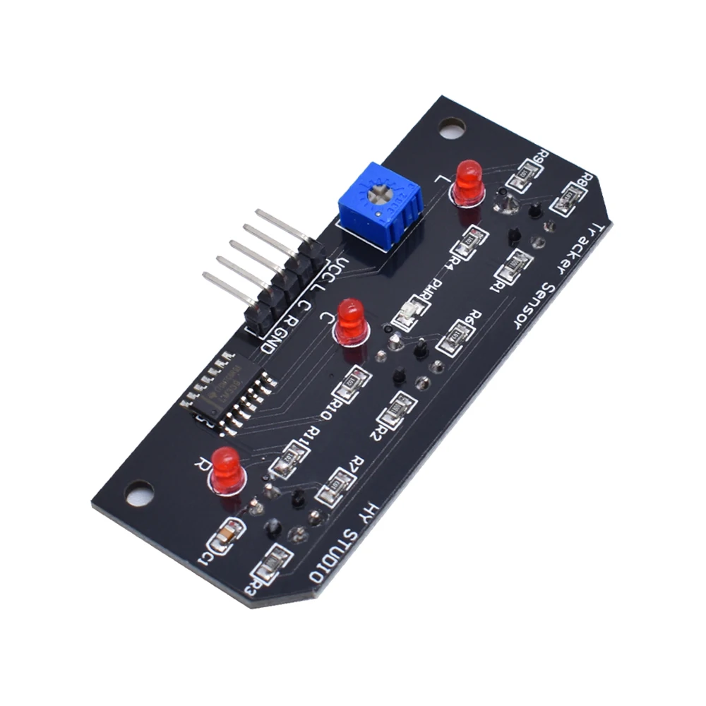 3Pcs TCRT5000 Infrared Line Tracker Sensor Module For Arduino - 5V Analog/Digital Output-549260