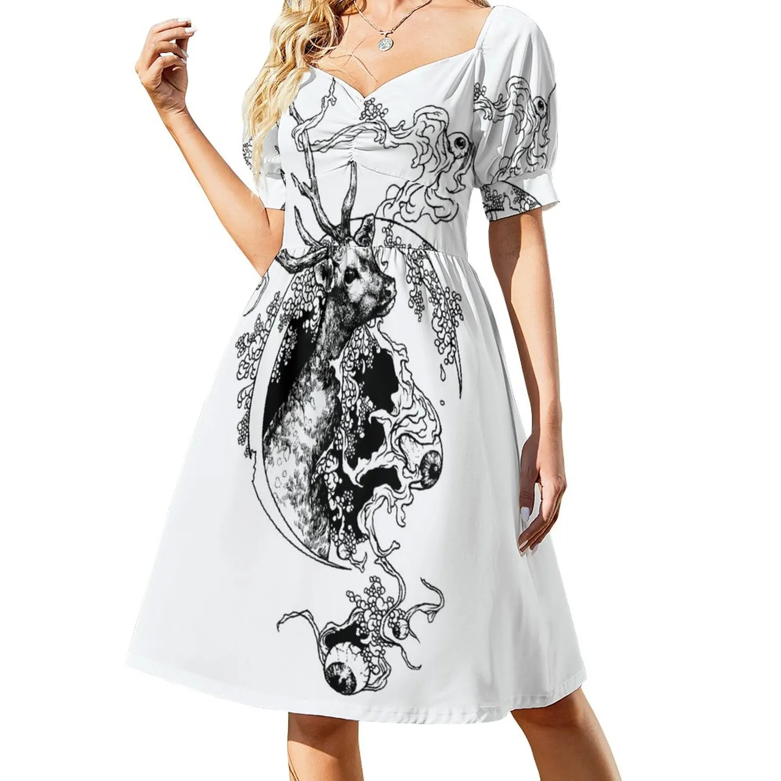 

Deer Sleeveless Dress Women's summer suit Women dresses summer