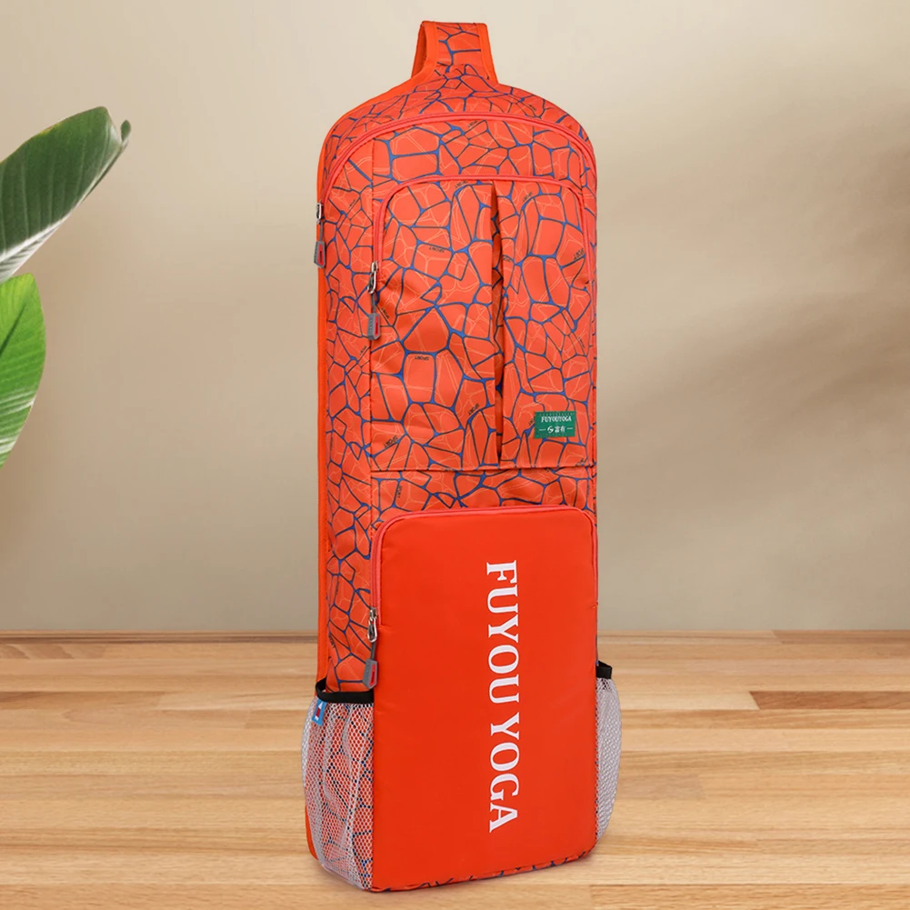 Yoga Pilates Cushion Bag Waterproof Yoga Mat Carry Tote Bag Large Capacity with Zipper Pocket/Mesh Pocket/Handle for Women Men 2