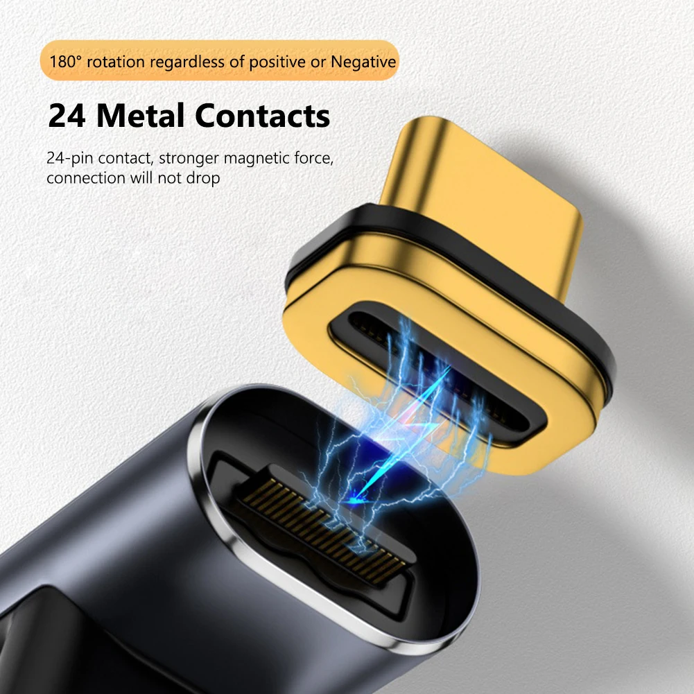 Pd 100w Fast Data Transfer Aluminum Alloy Usb4.0 40gbps Data Transmission Connector High-speed Support 8k 60hz for Thunderbolt 4