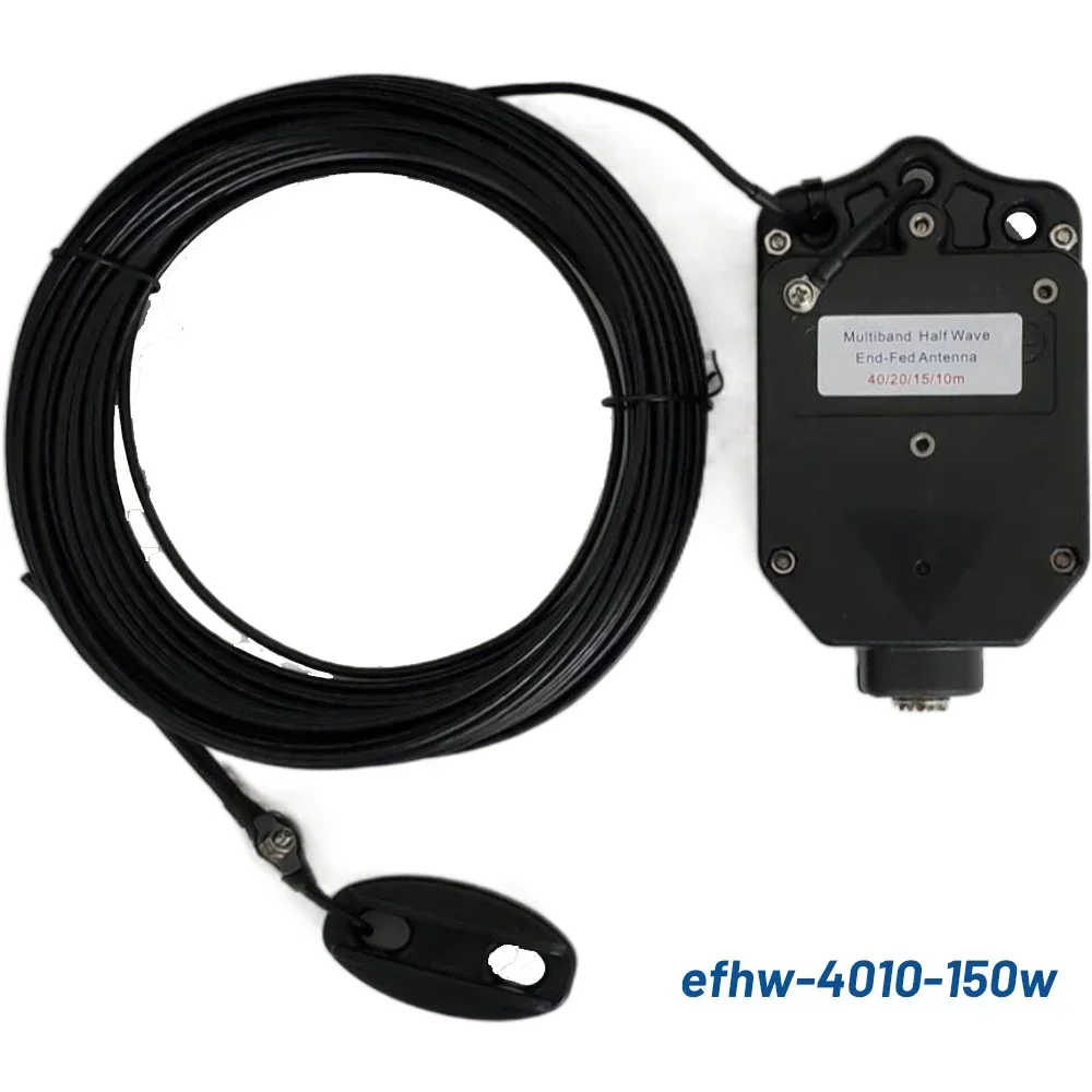 HF Antenna JYR4010-150W Multi-Band End Fed Half Wave Antenna 4 Bands 7-28 MHz 64:1 BALUN No Tuning Required Amateur EFHW4010
