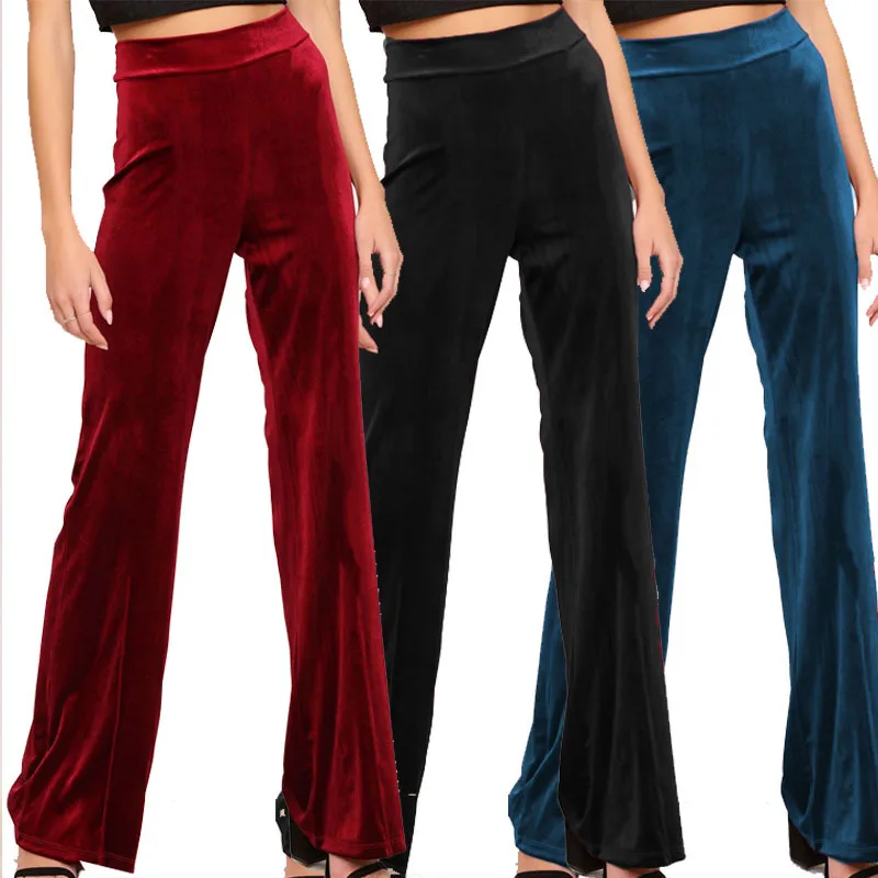 

2022 Summer New Yoga Fashion Casual Pure Color High Waist Elastic Women's Pants