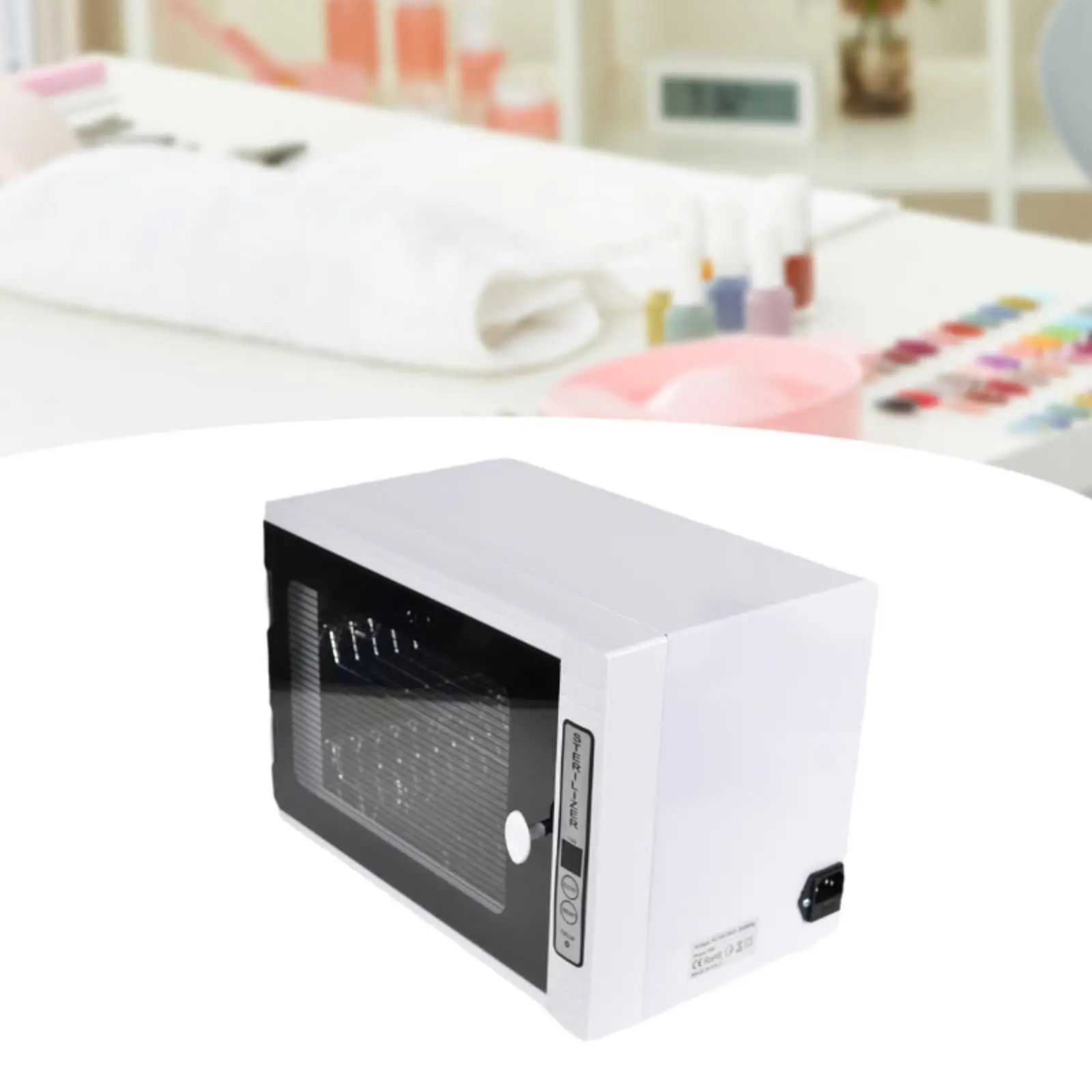 Nail Tool Cleaning Cabinet 12L Multi Functional for Beauty Nail Clippers SPA 4