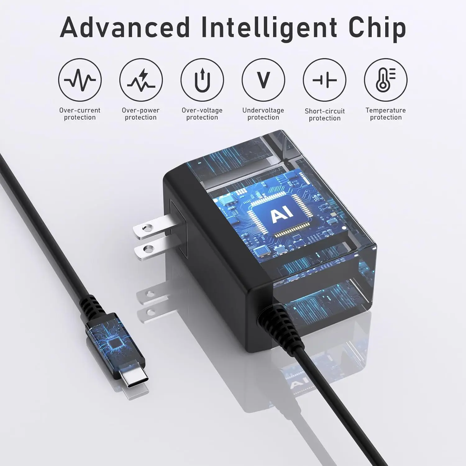 AC 100?240V Type-C 충전기 15V 2.6A USBC 게임 콘솔 어댑터 39W 스위치 라이트 OLED 도크 게임 액세서리용 고속 충전