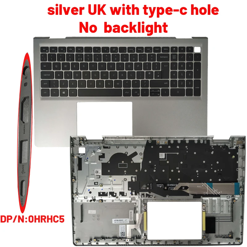 silver UK type-c