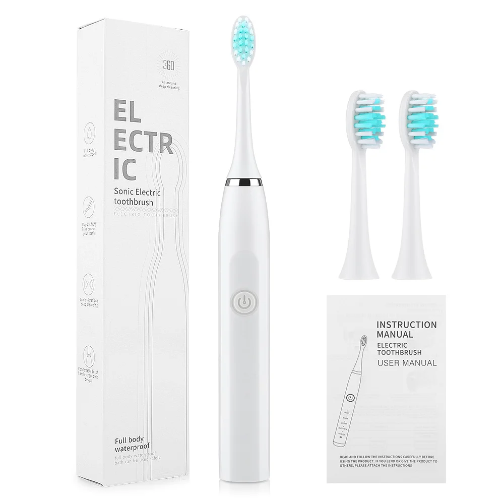 Teeth Cleaner Electric Toothbrush Sonic Vibration Whitening Device