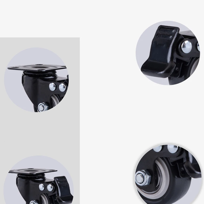Universal Wheel Swivel Casters Heavy Duty Casters Threaded Stem Casters Locking Industrial Casters Swivel Casters For Carts 4