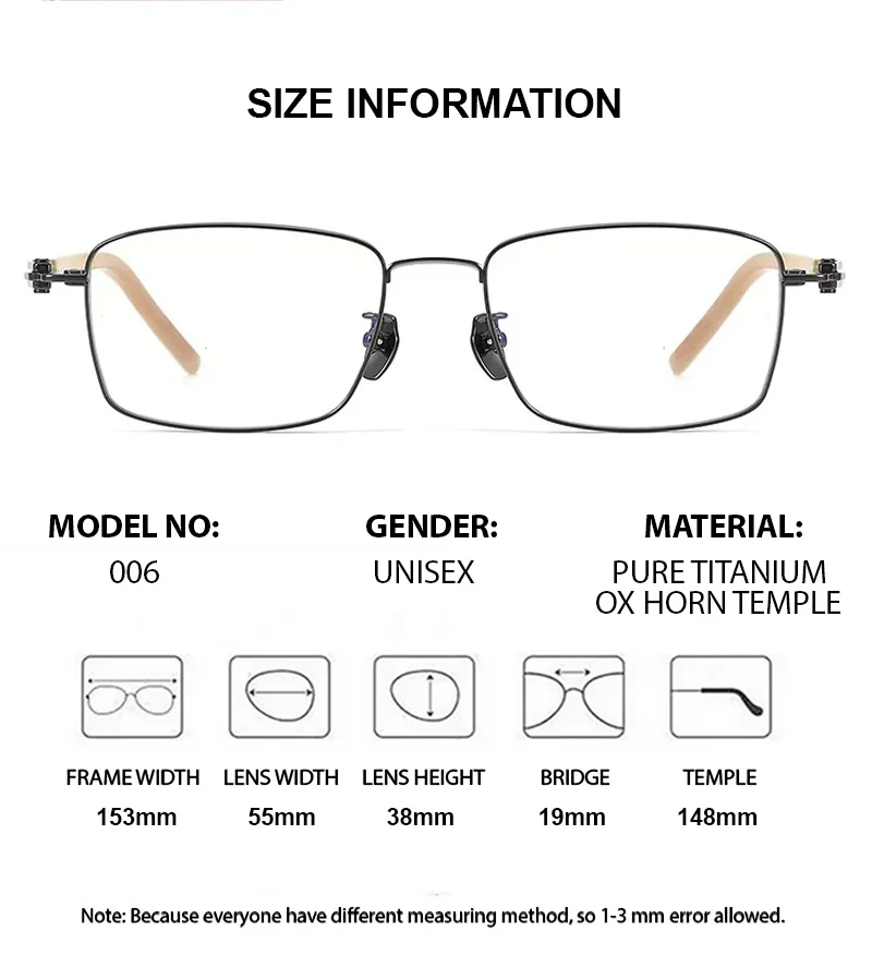 Summer Flower Men's Eyeglasses 1