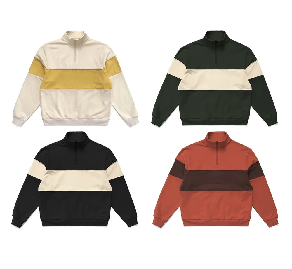 

Новинка 2024, Весенняя рубашка для гольфа, мужская куртка с полувысоким воротником и длинным рукавом, уличная Защита от солнца на молнии