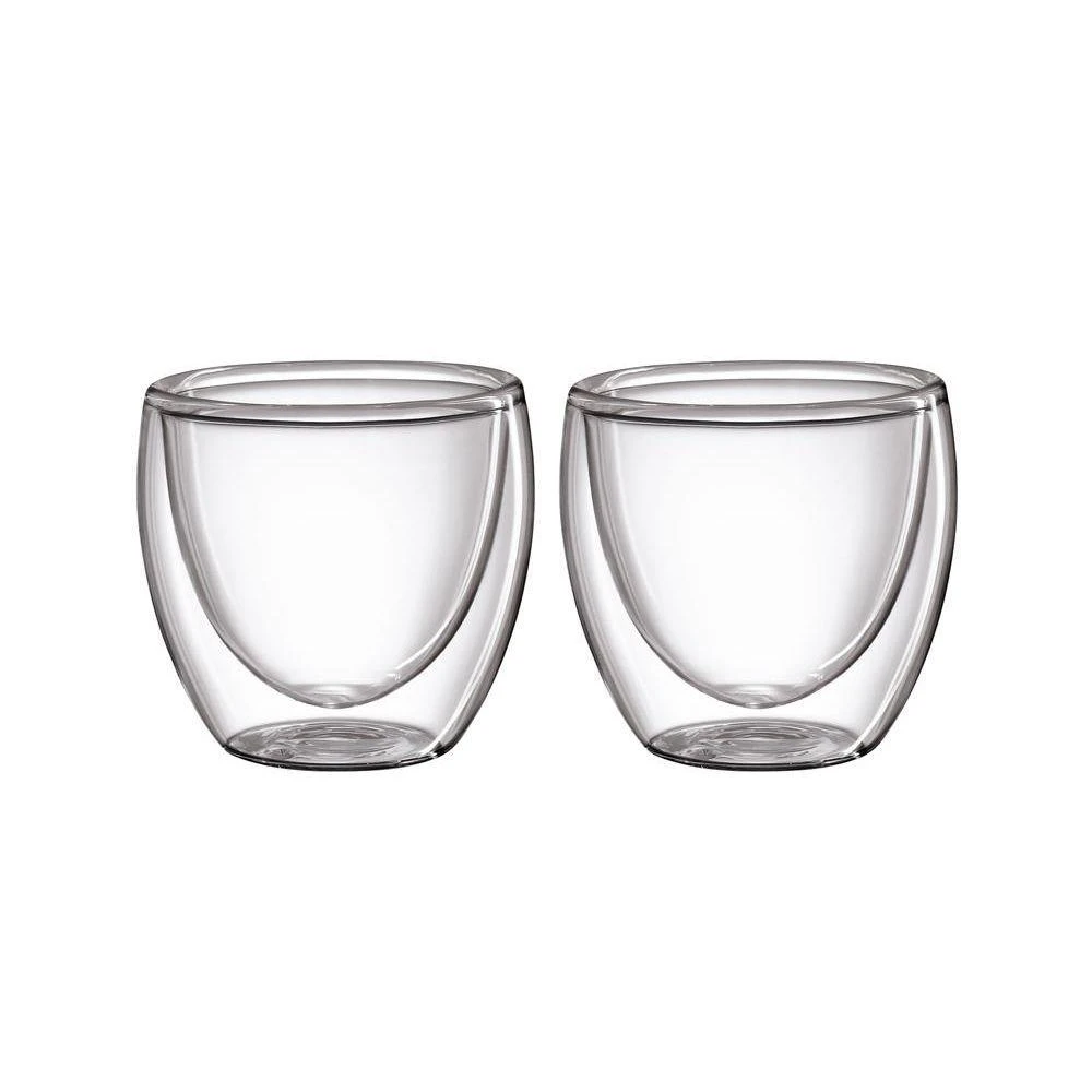 Copos De Duplo, 80 ml, Com 2 unidades Para Café Borossilicato|Otros vasos| - AliExpress