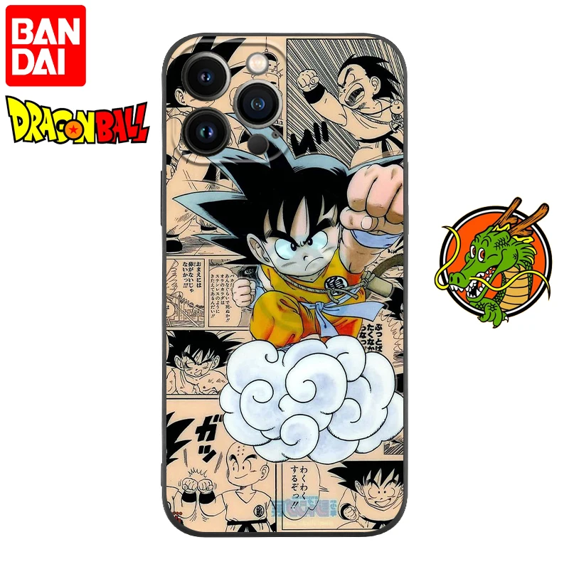 Anime Dragon-Ball-Z Son-Goku Phone Case For iPhone 13 11 Pro Max 12 Mini XS Max X XR 7 8 Plus Back Cover Soft TPU Shell Fundas best case for iphone 13 pro max iPhone 13 Pro Max