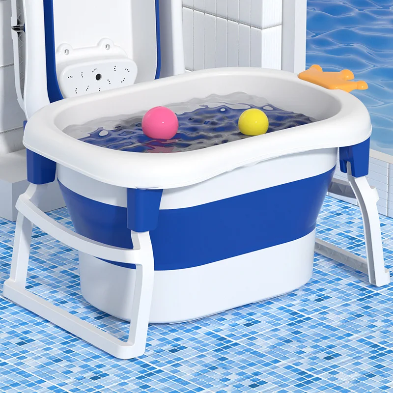 

Folding tub for children, baby tub, large sitting and lying tub