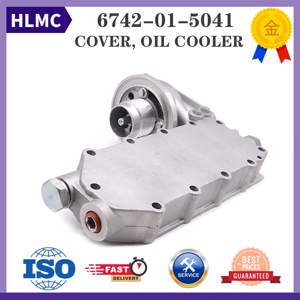 

Excavator Parts 6CT8.3 SA6D114 Engine PC300-7 PC300-8 Lubrication Oil Cooler Cover 6742-01-5041 3934159 3919014 3918112 3931077