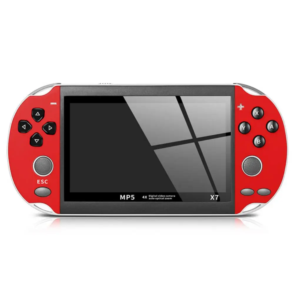 Handheld Game Console 4.3inch Display 128bit Nostalgic 8G Double-rocker Classic Game Retro Mini Handheld MP5 Video Game Console