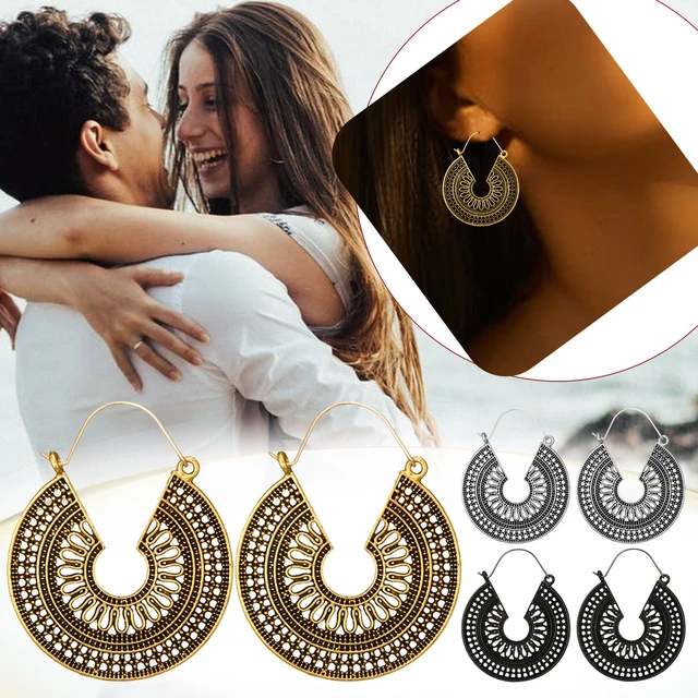 Boho Earrings, Sterling Silver — Wonders By Women