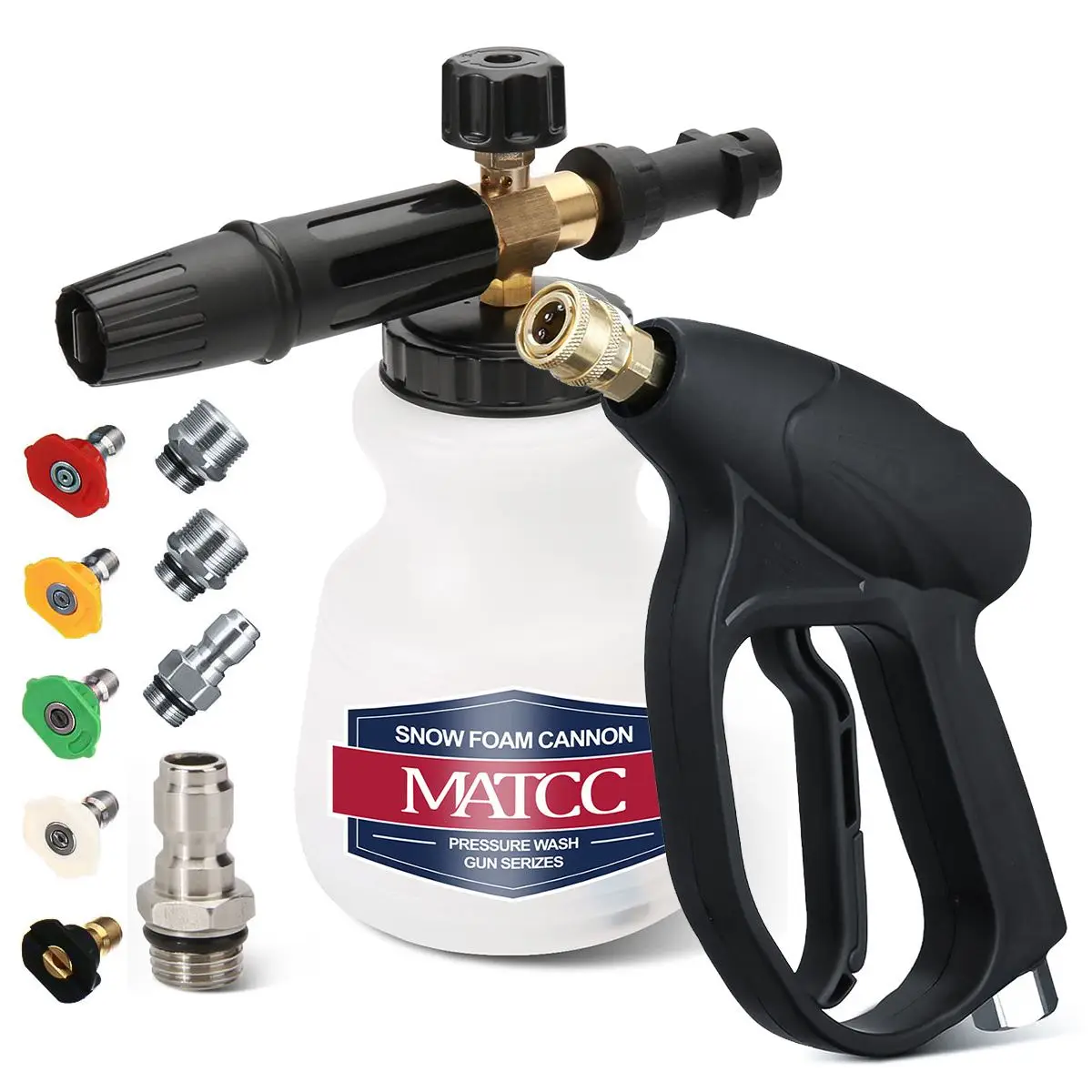 Пенная насадка MATCC пенораспылитель для шлангов моек высокого давления Karcher серии